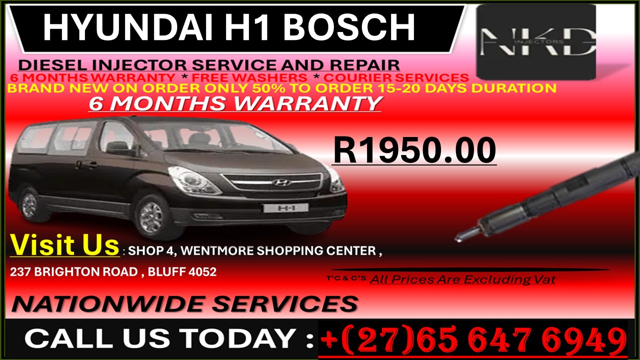 H1 HYUNDAI BOSCH DIESEL INJECTORS - Private Seller H1 HYUNDAI BOSCH DIESEL INJECTORS - Private Seller