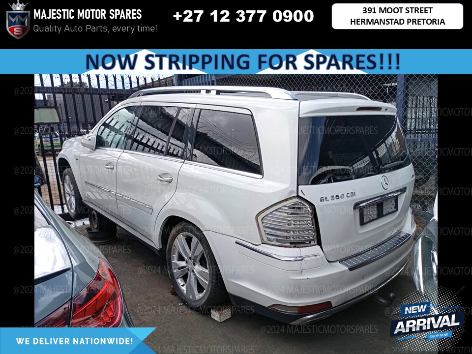 STRIPPING FOR SPARES: 2009 Mercedes-Benz GL 350 CDI 4MATIC (W164)