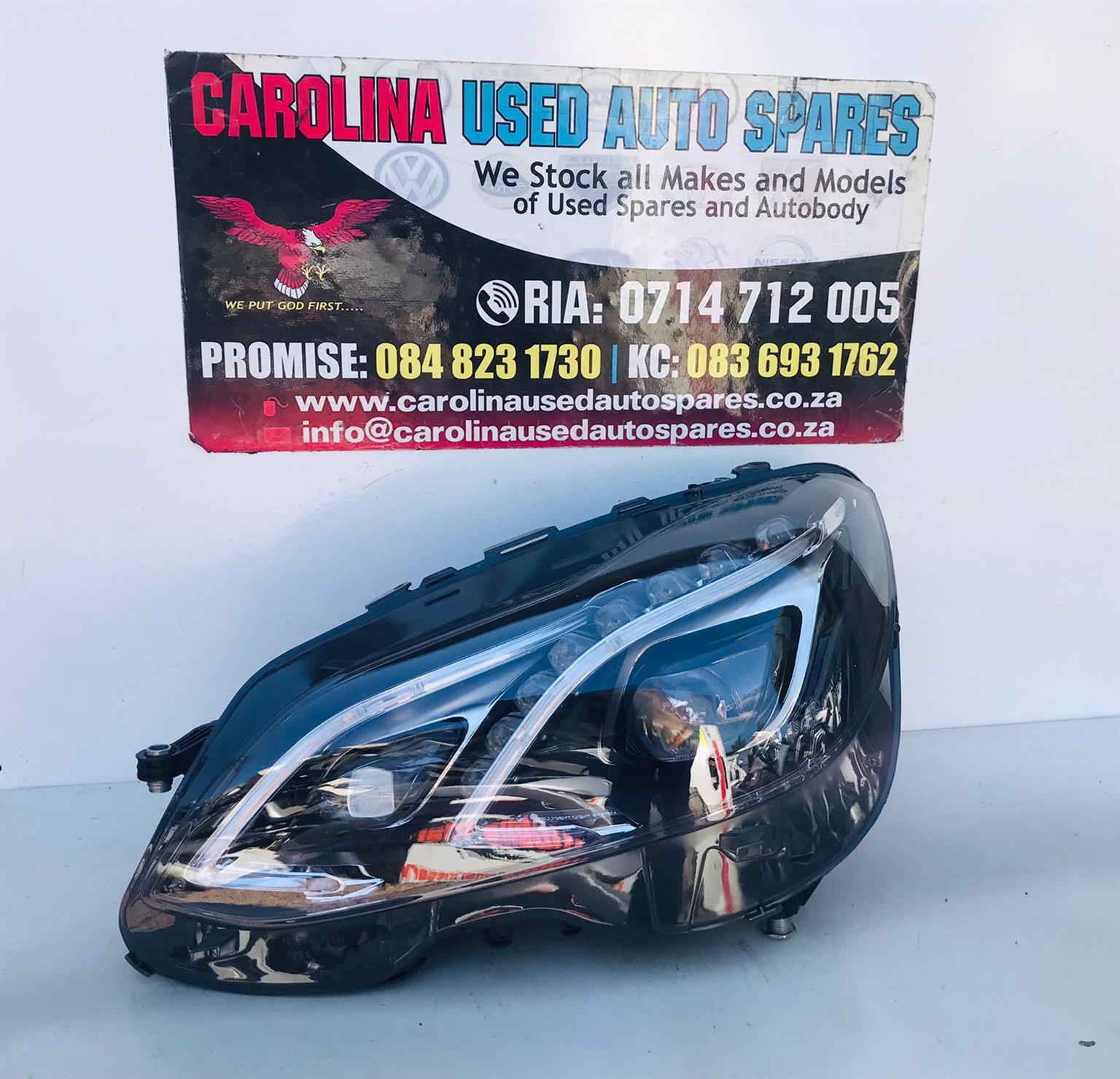 Mercedes Benz W212 E-Class left side LED (intelligent system)  Xenon headlight - Private Seller
