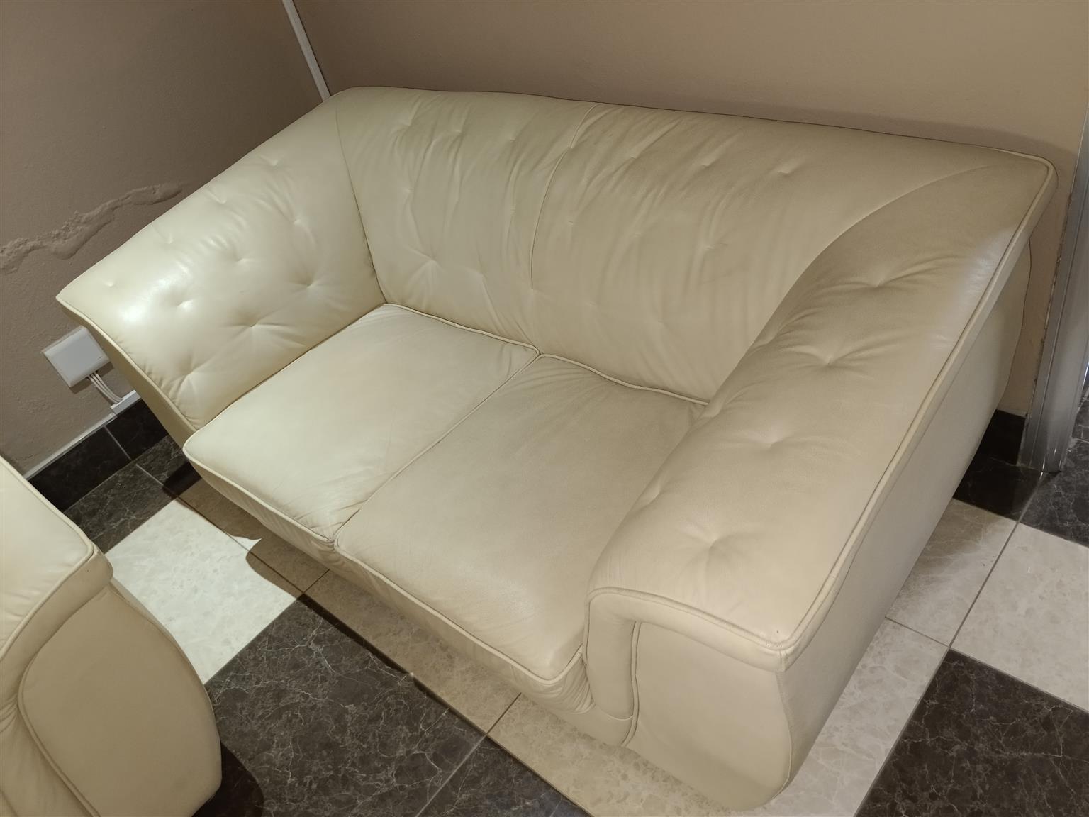 Leather couches