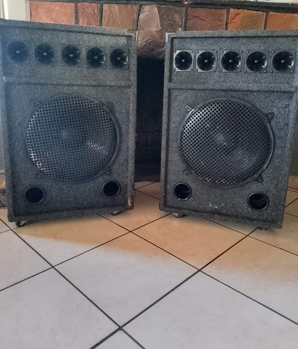 Sakyno 15 inch disco speakers