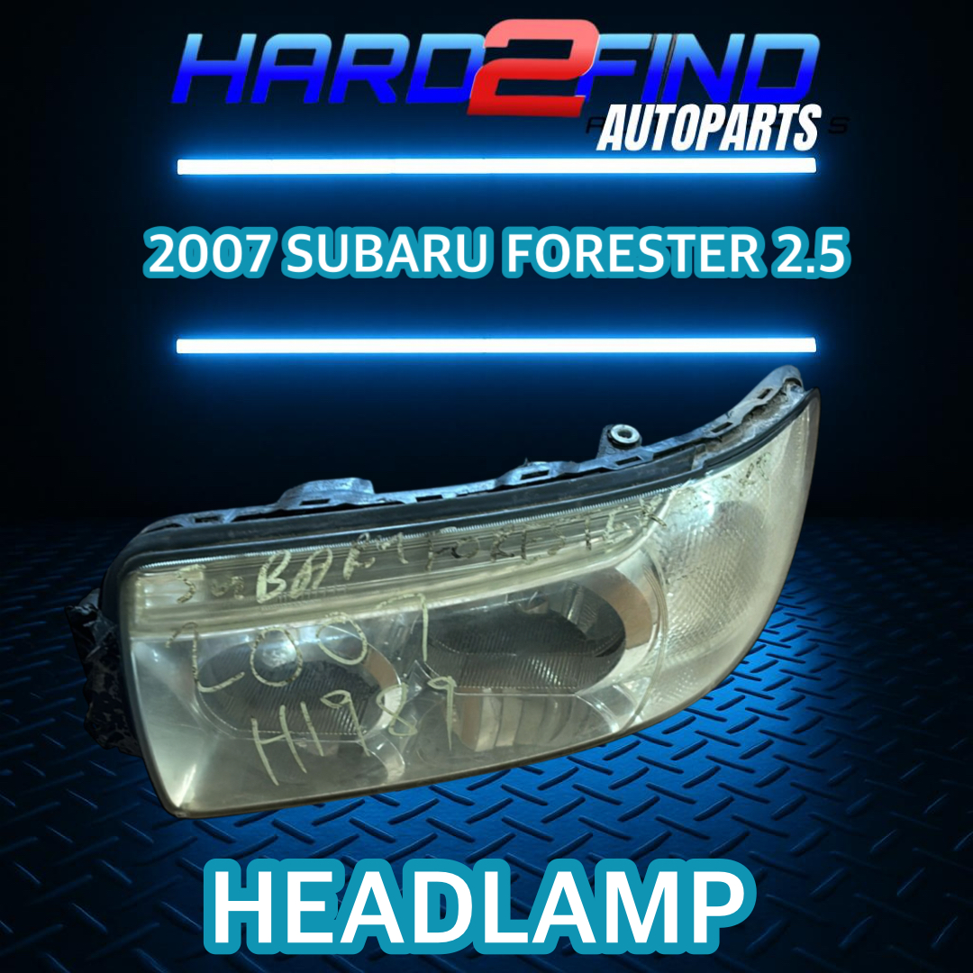 2007 Subaru Forester 2.5 Headlamp For Sale - Private Seller