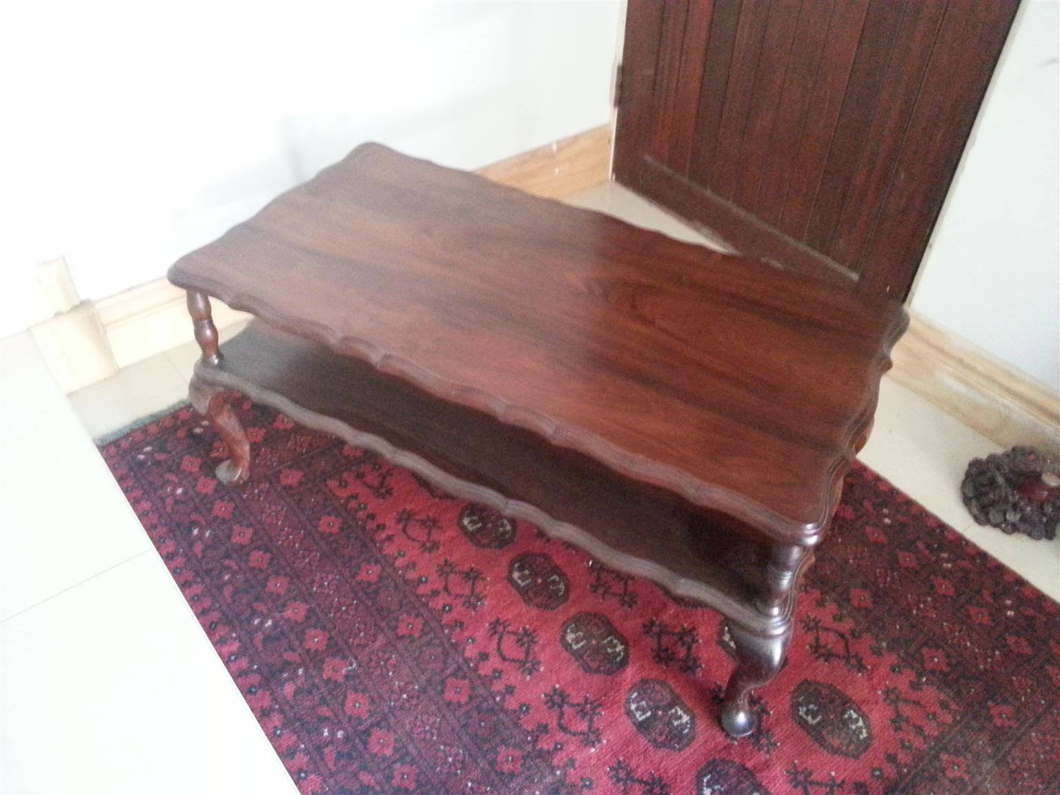 2 Tier Wooden Coffee Table 2 Tier Wooden Coffee Table