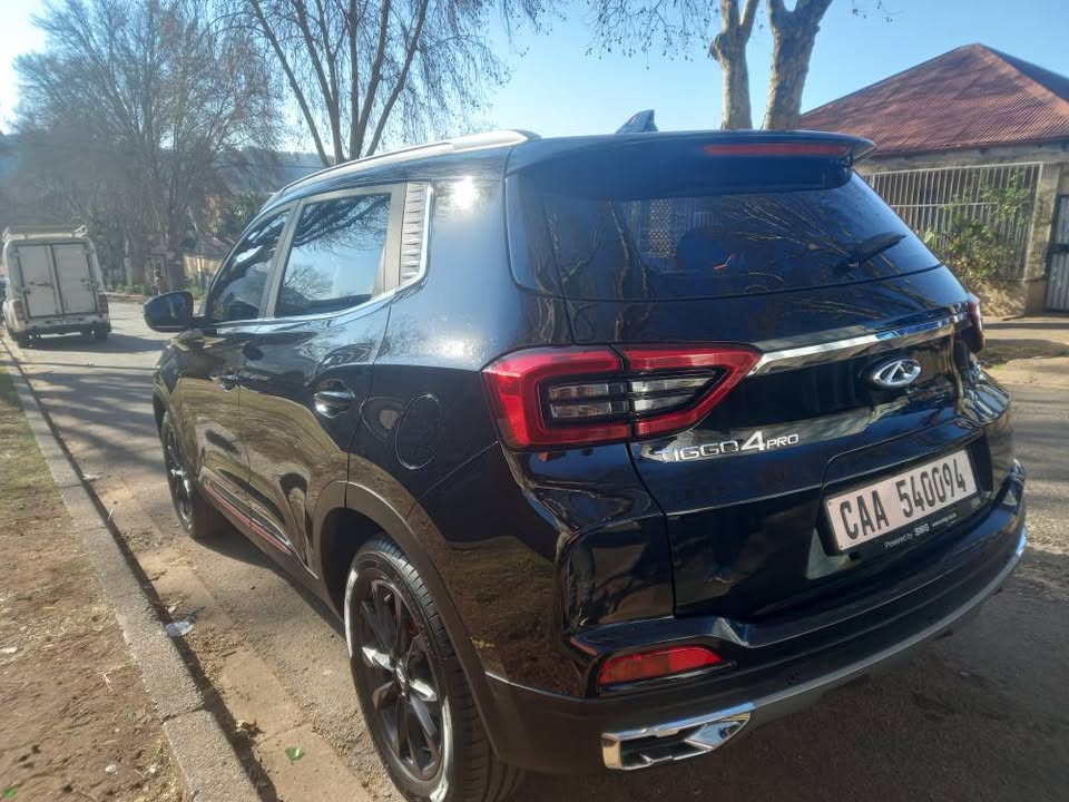 2024 Chery Tiggo 4Pro 1.5 Petrol, Automatic, Black, Reverse Camera, Service book