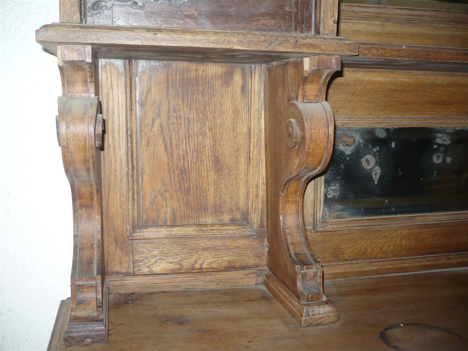 Antique Solid Wood Buffet