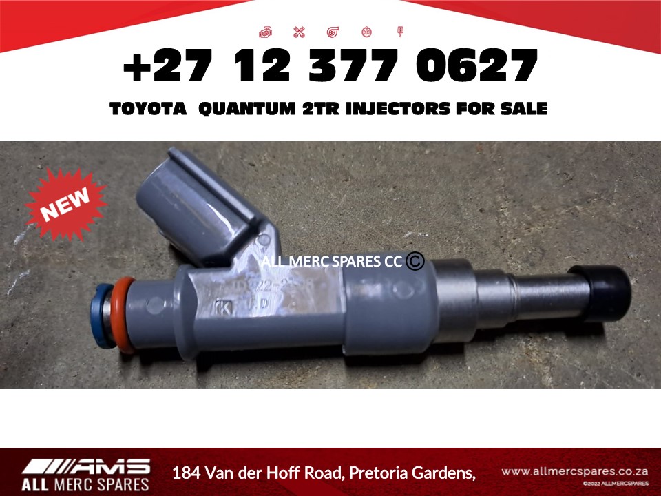 Toyota Quantum 2TR injectors for sale - Private Seller Toyota Quantum 2TR injectors for sale - Private Seller