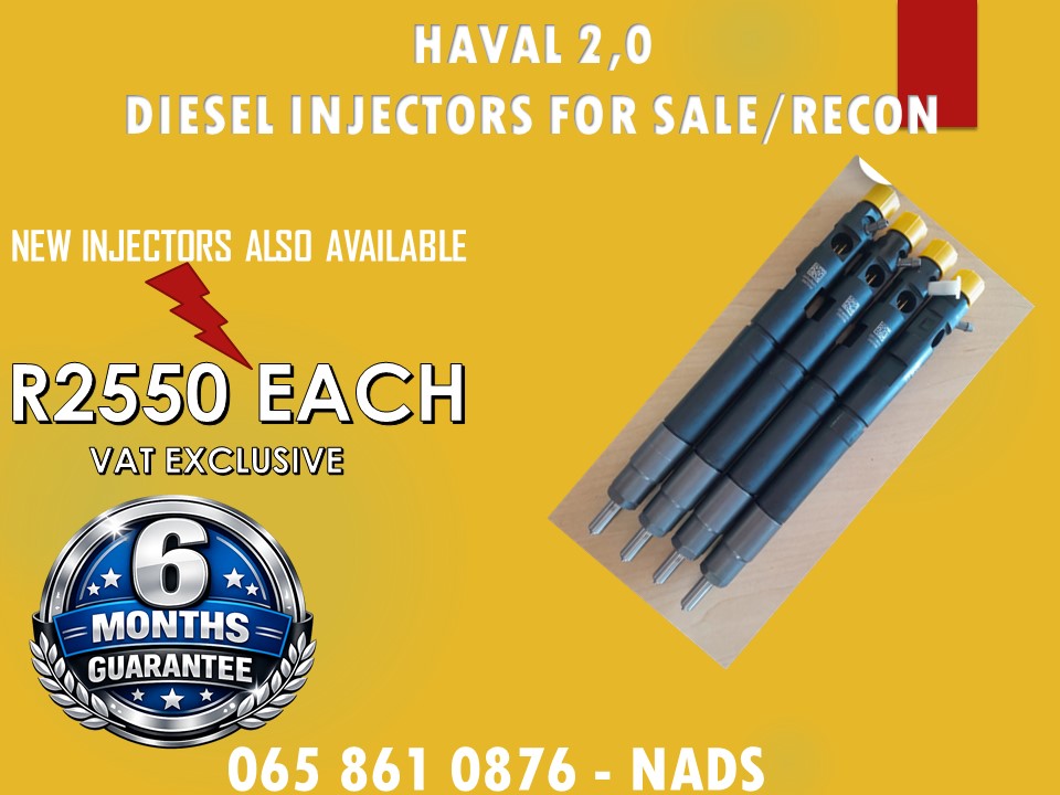 HAVAL 2.0 DELPHI DIESEL INJECTORS FOR SALE OR TO RECON NATIONWIDE - Private Seller HAVAL 2.0 DELPHI DIESEL INJECTORS FOR SALE OR TO RECON NATIONWIDE - Private Seller