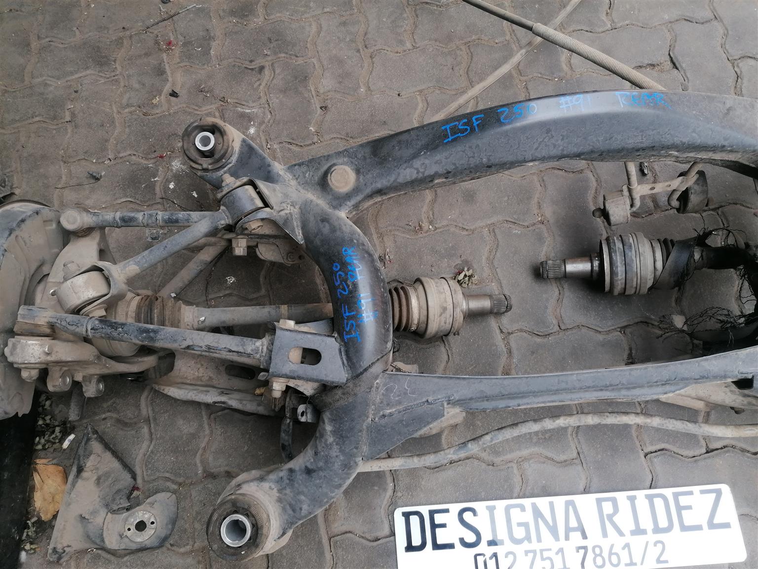 ISF SUSPENSION PARTS - Private Seller