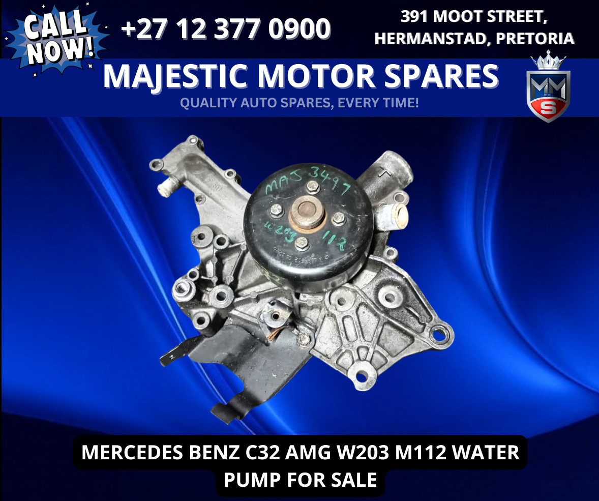 Mercedes Benz C32 AMG W203 M112 Water Pump for Sale - Private Seller Mercedes Benz C32 AMG W203 M112 Water Pump for Sale - Private Seller