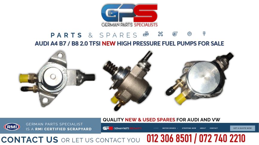 Audi A4 B7 / A4 B8 2.0 TFSI NEW high pressure fuel pumps for sale - Private Seller Audi A4 B7 / A4 B8 2.0 TFSI NEW high pressure fuel pumps for sale - Private Seller