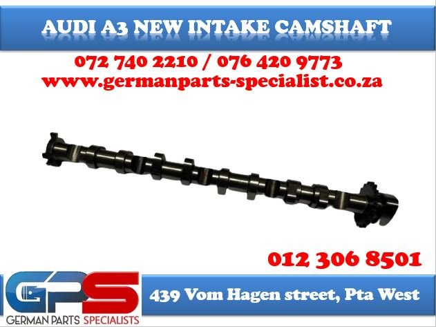 AUDI A3 NEW INTAKE CAMSHAFT FOR SALE - Private Seller AUDI A3 NEW INTAKE CAMSHAFT FOR SALE - Private Seller