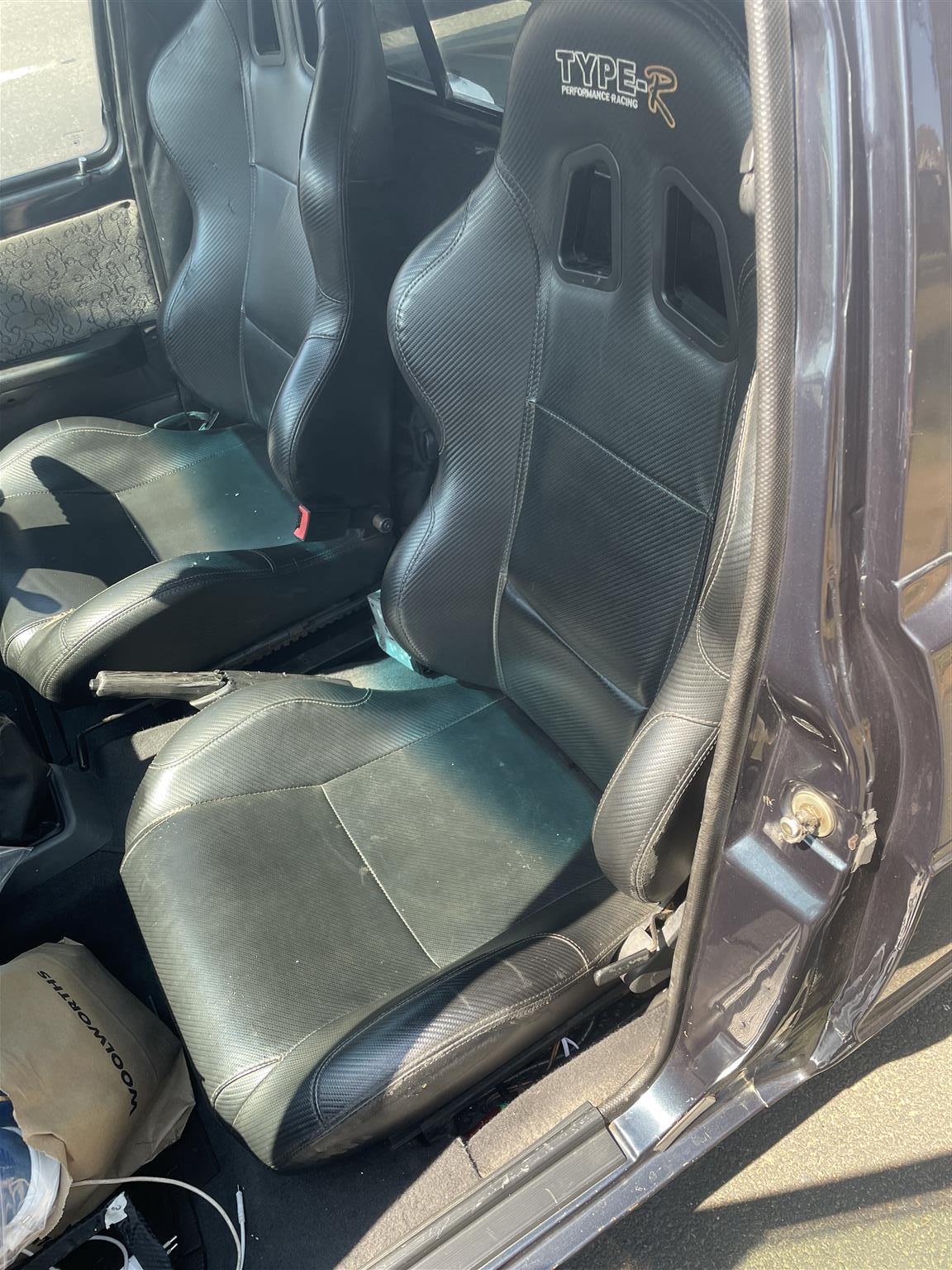 Type R leather racing car seats | Junk Mail Marketplace