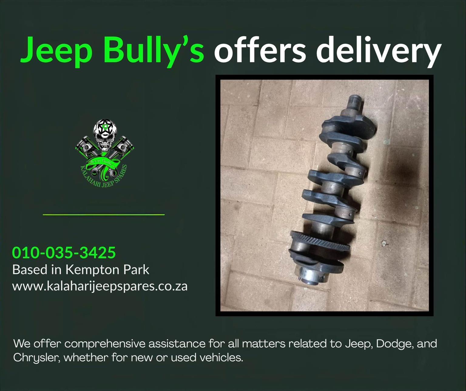 Jeep Crank Shaft Up For Sale - Private Seller Jeep Crank Shaft Up For Sale - Private Seller