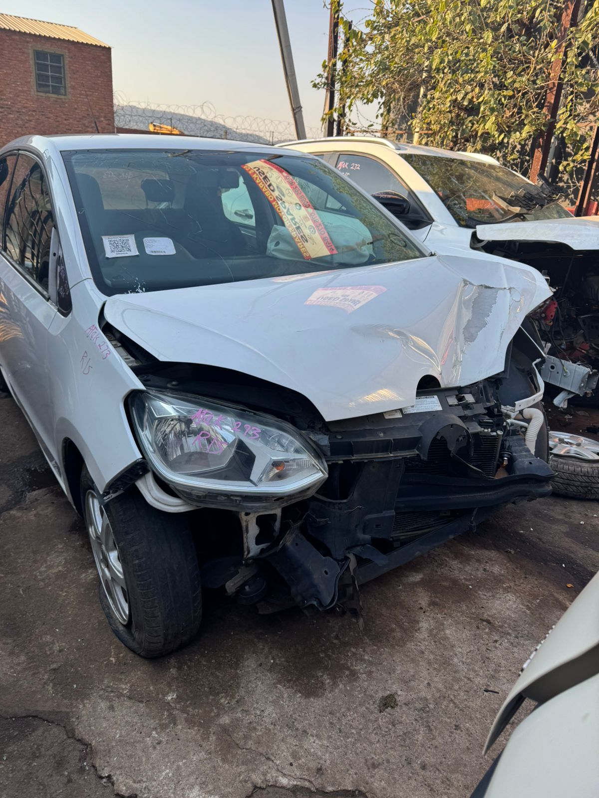 VOLKSWAGEN UP 2019, CODE2, READY FOR STRIPPING…