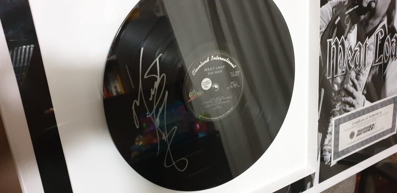 Meatloaf Signed LP