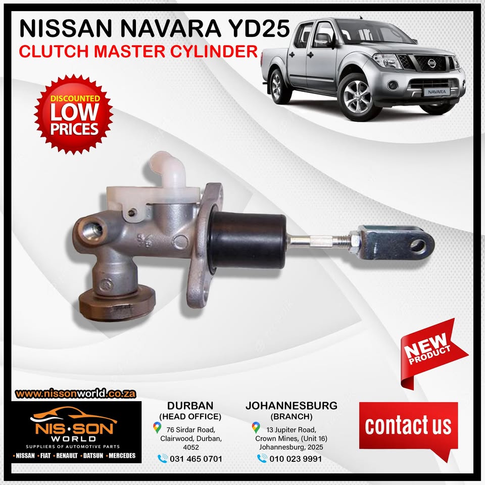 NISSAN NAVARA YD25 CLUTCH MASTER CYLINDER - Private Seller
