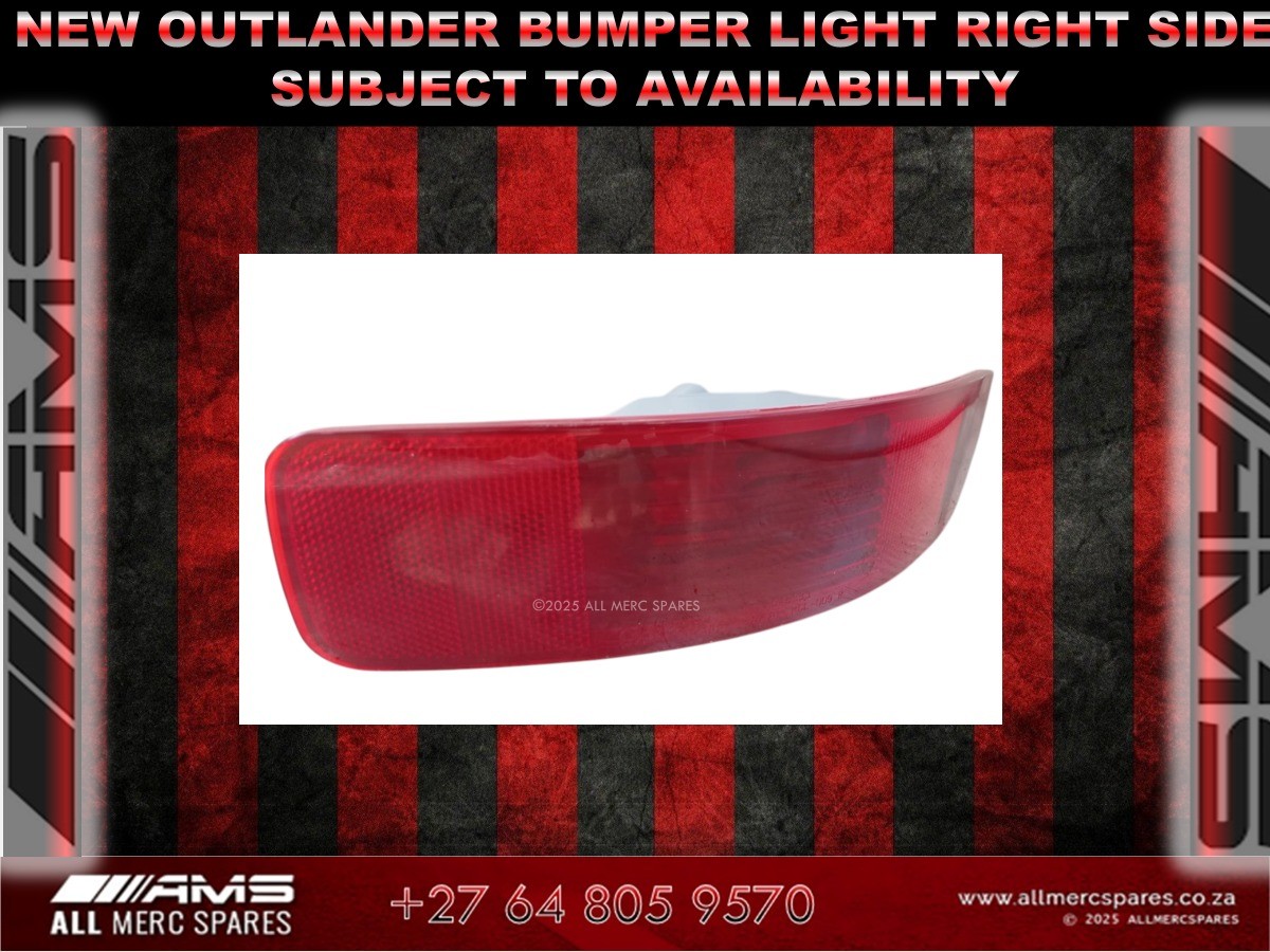 NEW MITSUBISHI OUTLANDER RIGHT BUMPER LIGHT – FOR SALE - Private Seller NEW MITSUBISHI OUTLANDER RIGHT BUMPER LIGHT – FOR SALE - Private Seller