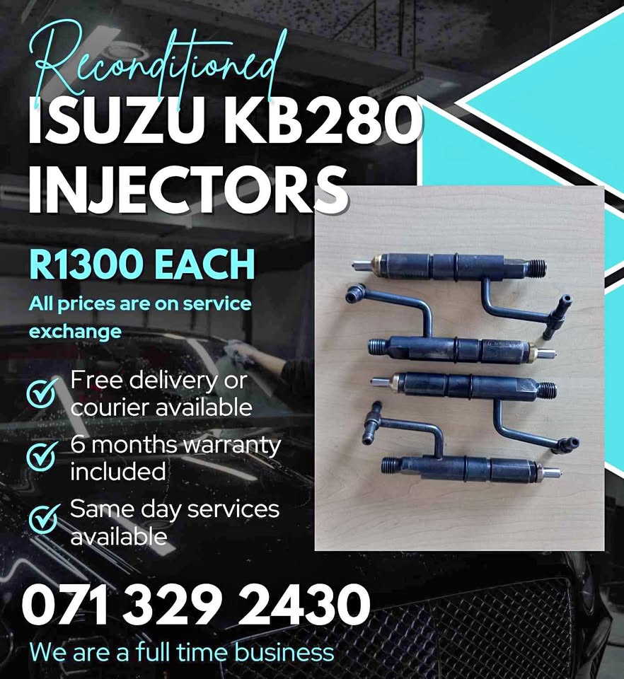 ISUZU KB280 INJECTORS FOR SALE WITH WARRANTY