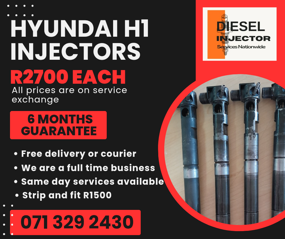 HYUNDAI H1 INJECTORS FOR SALE WITH WARRANTY - Private Seller
