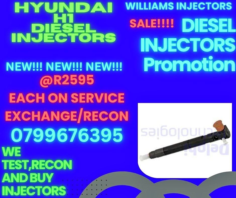 HYUNDAI H1 DIESEL INJECTORS - Private Seller