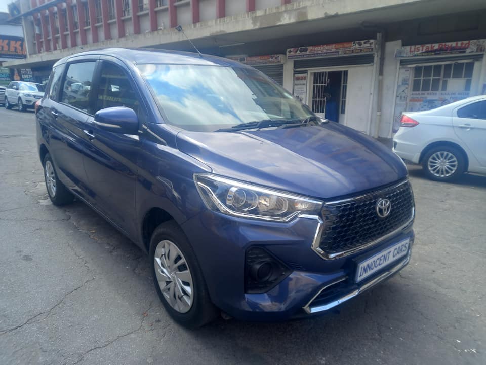 2023 TOYOTA RUMION 1.5TX PETROL, MANUAL TRANSMISSION, NAVY BLUE COLOR, MILEAGE 33000Km