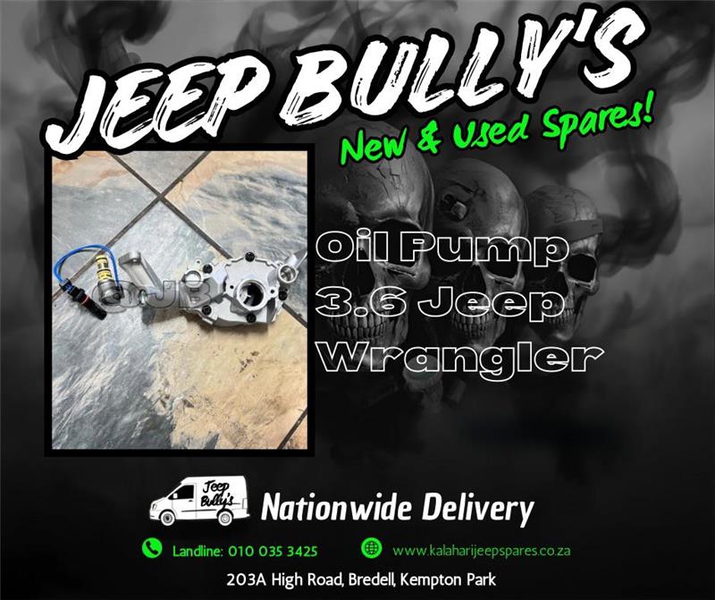 Jeep Wrangler | Second Hand | New | Oil Pumps - Private Seller Jeep Wrangler | Second Hand | New | Oil Pumps - Private Seller