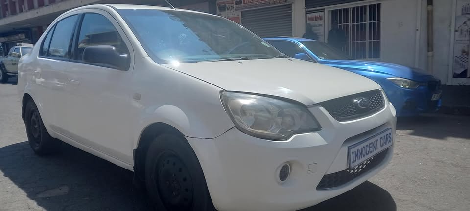 2014 FORD IKON 1.6 PETROL, MANUAL, WHITE COLOUR