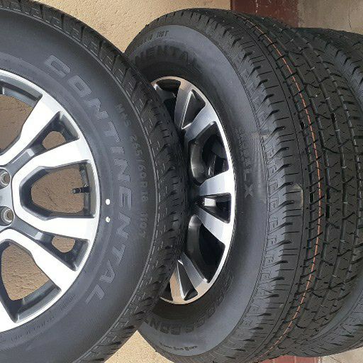 Wildtrack rims and tyres