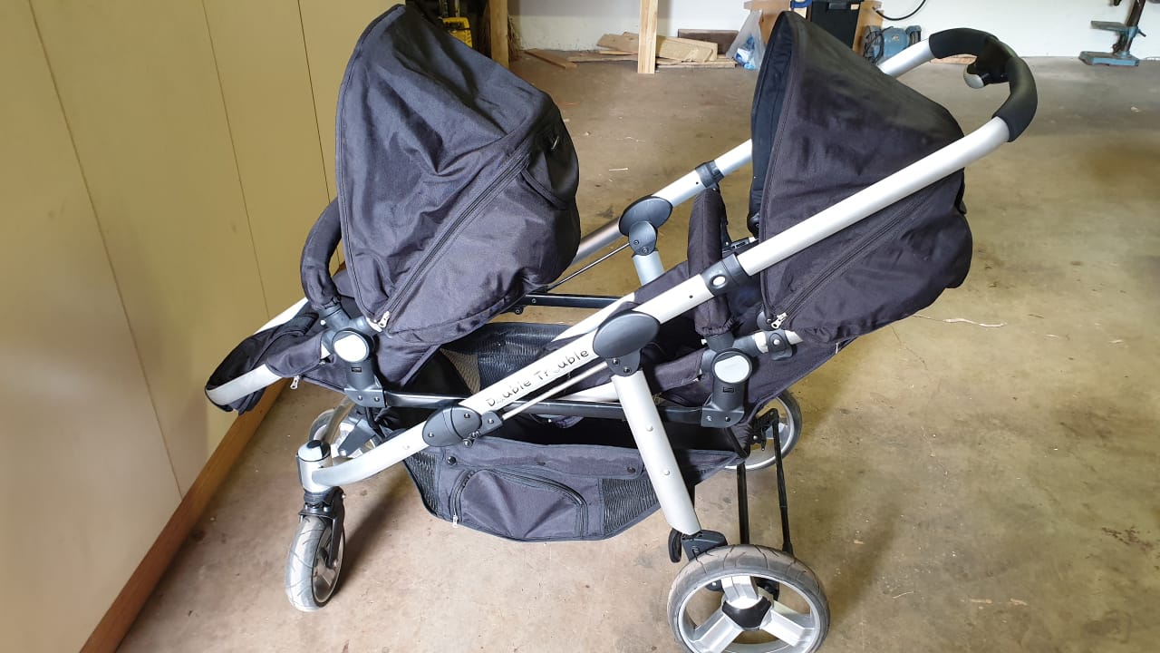 double trouble pram for sale