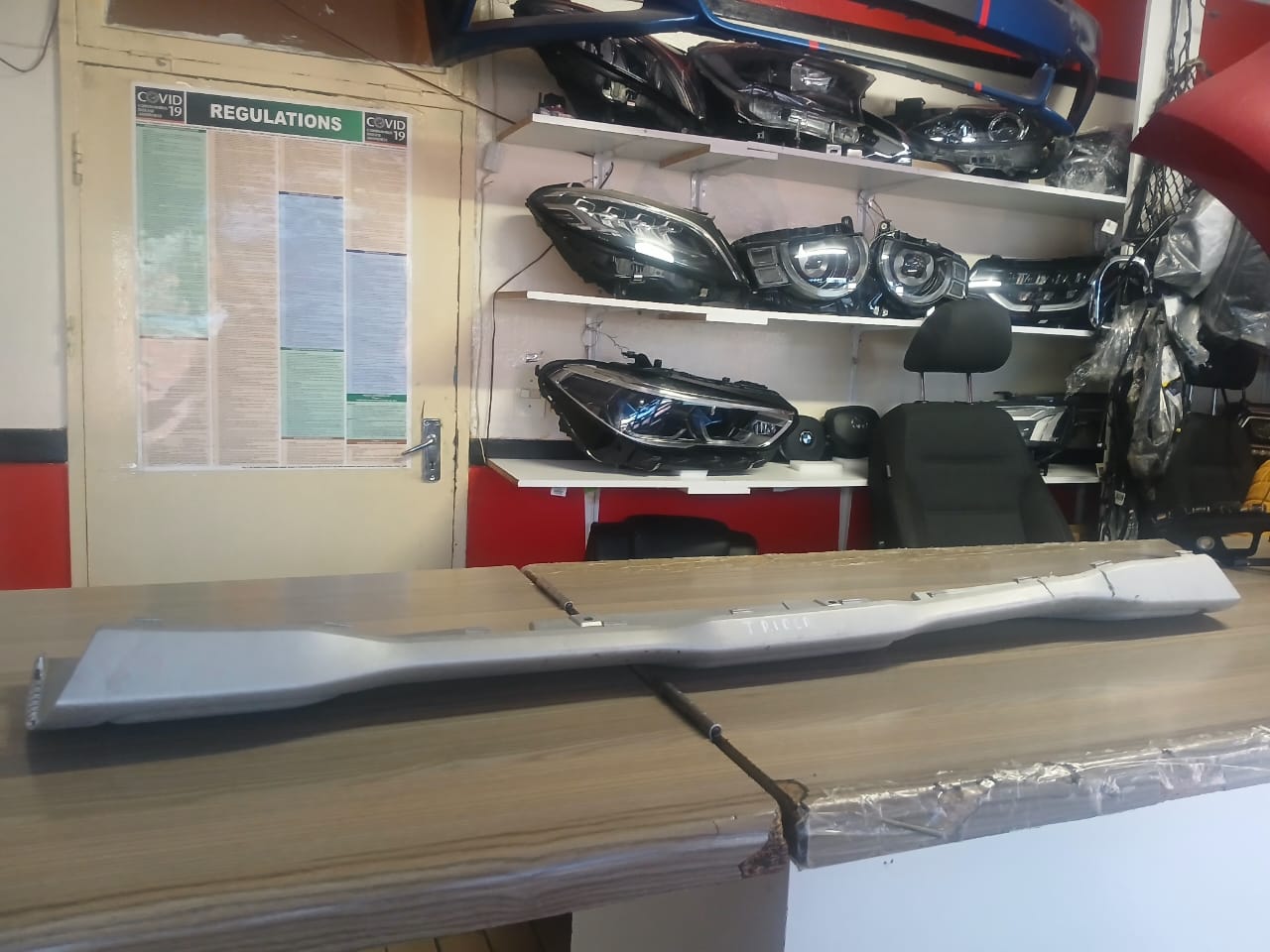 2022 RENAULT TRIBER FRONT BUMPER LIP/ SKID PLATE FOR SALE