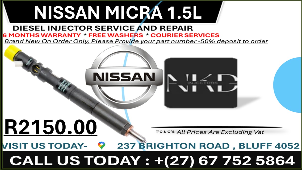 Nissan Micra 1.5L Diesel Injectors on Recondition - Private Seller Nissan Micra 1.5L Diesel Injectors on Recondition - Private Seller