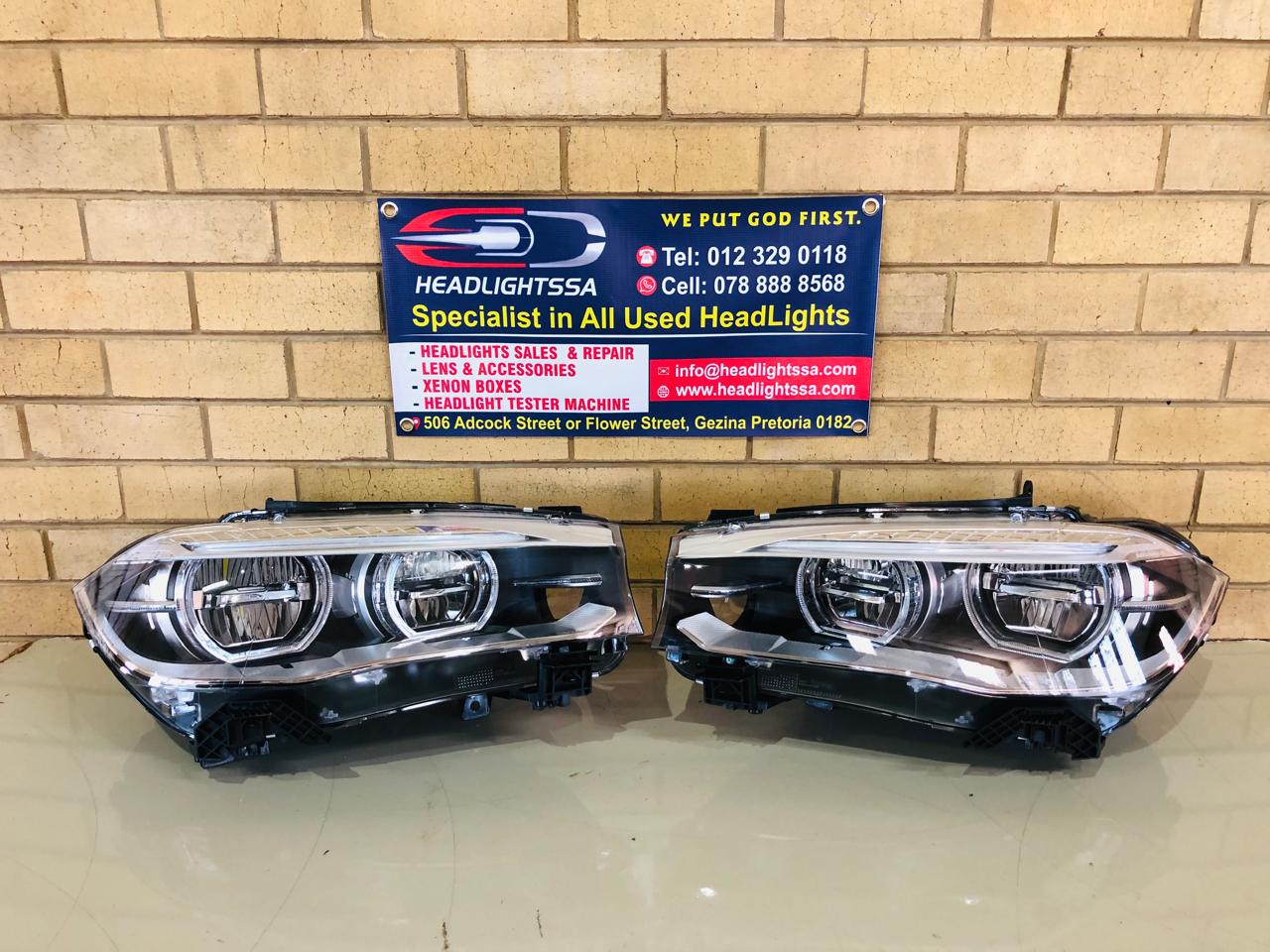BMW F16 X6 left and right side adaptive LED xenon headlights - Private Seller BMW F16 X6 left and right side adaptive LED xenon headlights - Private Seller