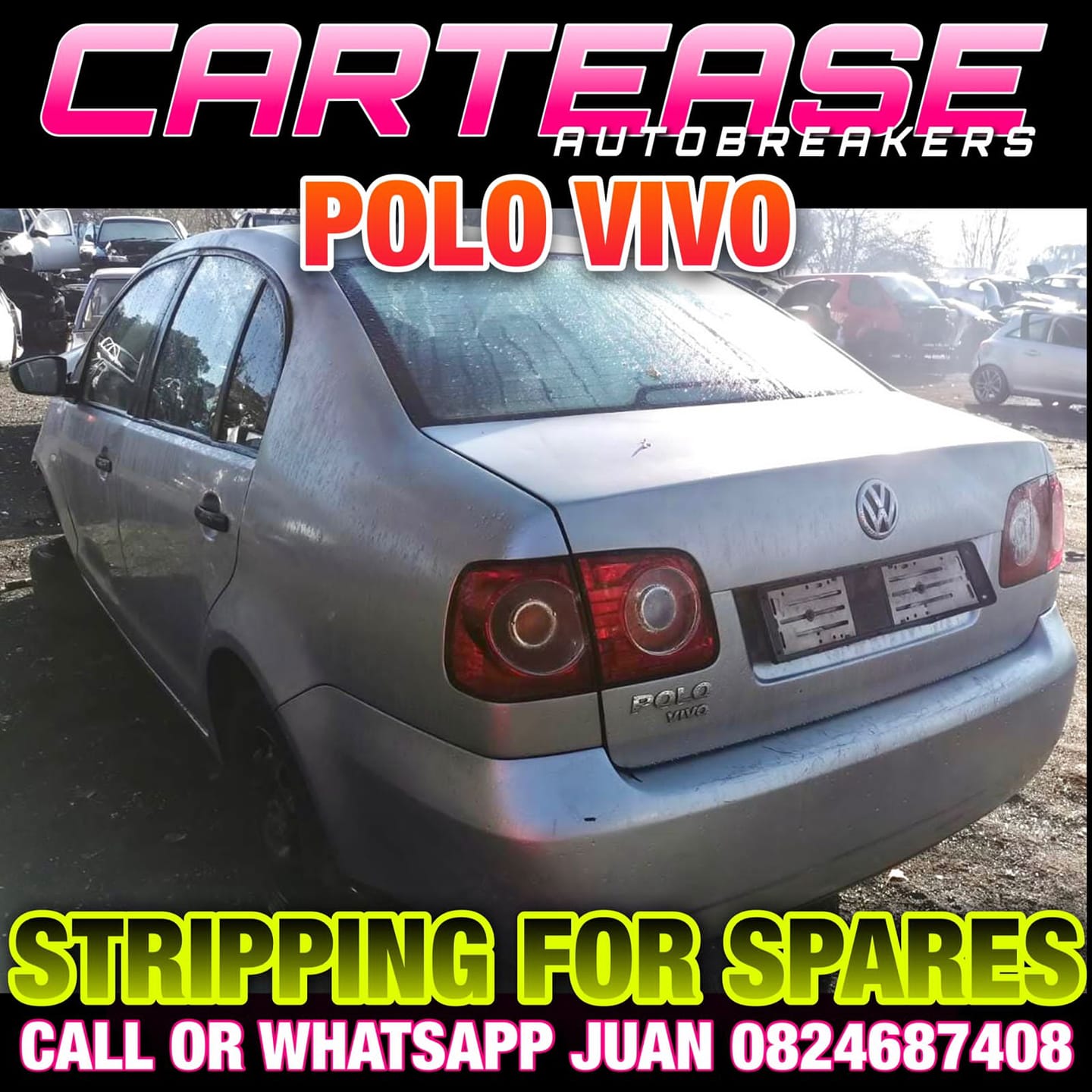 VW POLO VIVO 2010 1.4LT #CLP STRIPPING FOR SPARES - Private Seller