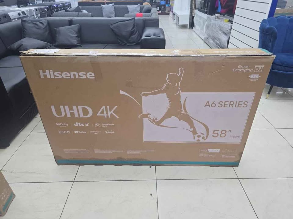 Hisense 58 inch smart 4k ultrs hd TV is on special