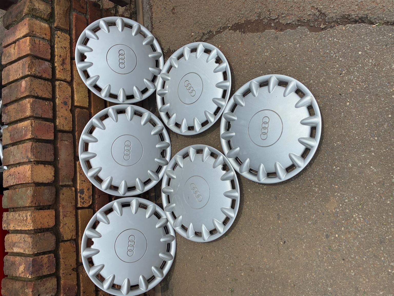 Audi Hubcaps 14" set of 6 - Private Seller Audi Hubcaps 14" set of 6 - Private Seller