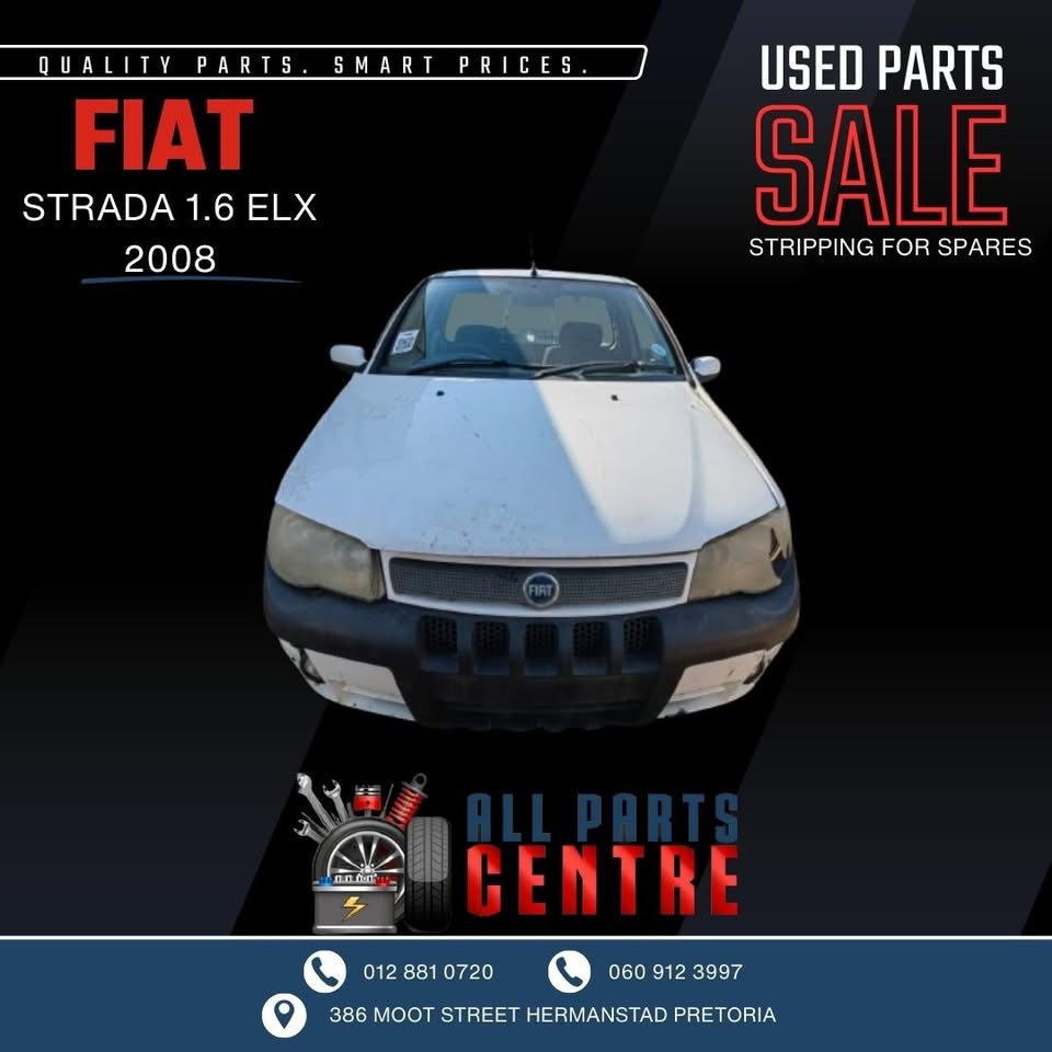 Fiat Strada 1.6 ELX 2008 Manual Petrol Stripping for Spares - Private Seller