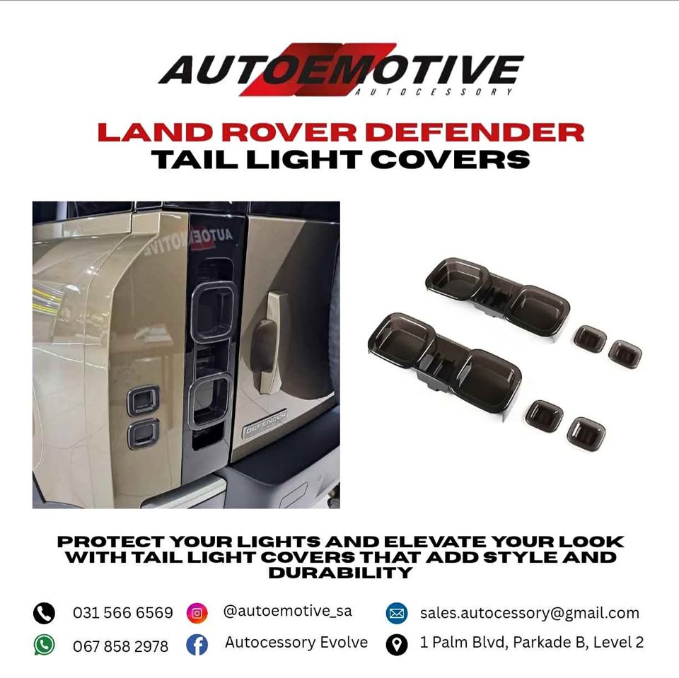 LAND ROVER DEFENDER TAIL LIGHT COVERS COMPATIBLE - Private Seller LAND ROVER DEFENDER TAIL LIGHT COVERS COMPATIBLE - Private Seller