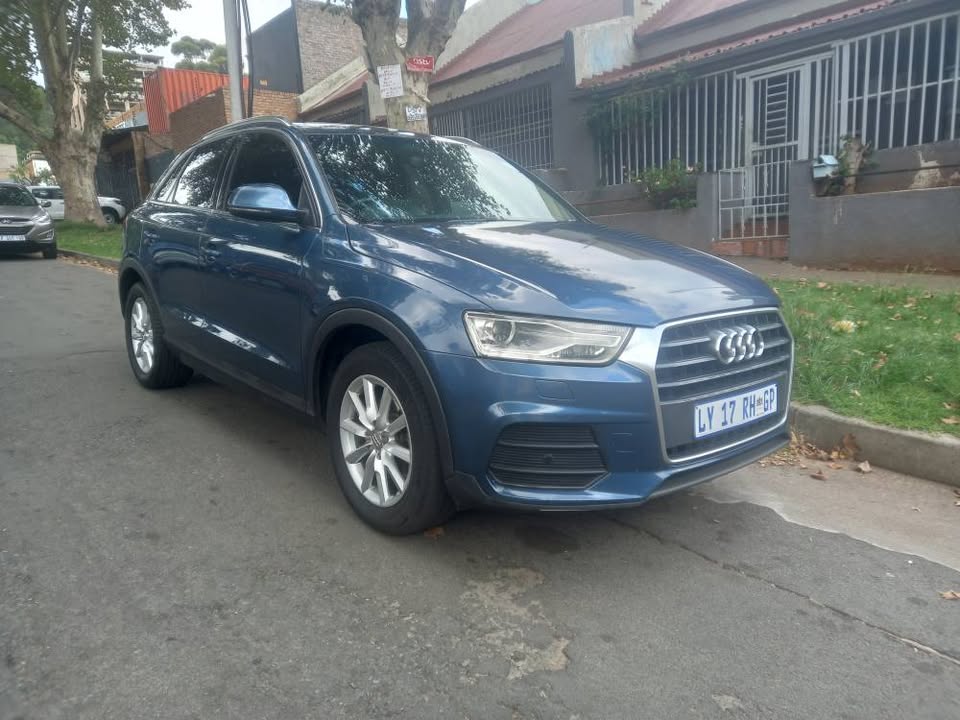2018 Audi Q3 2.0 Tdi Diesel, Automatic, Blue,