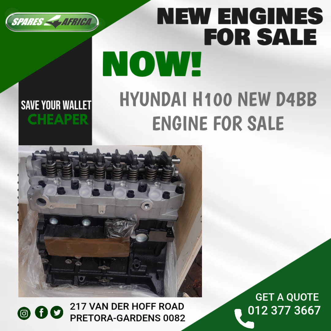 HYUNDAI H100 NEW D4BB ENGINE - Private Seller HYUNDAI H100 NEW D4BB ENGINE - Private Seller