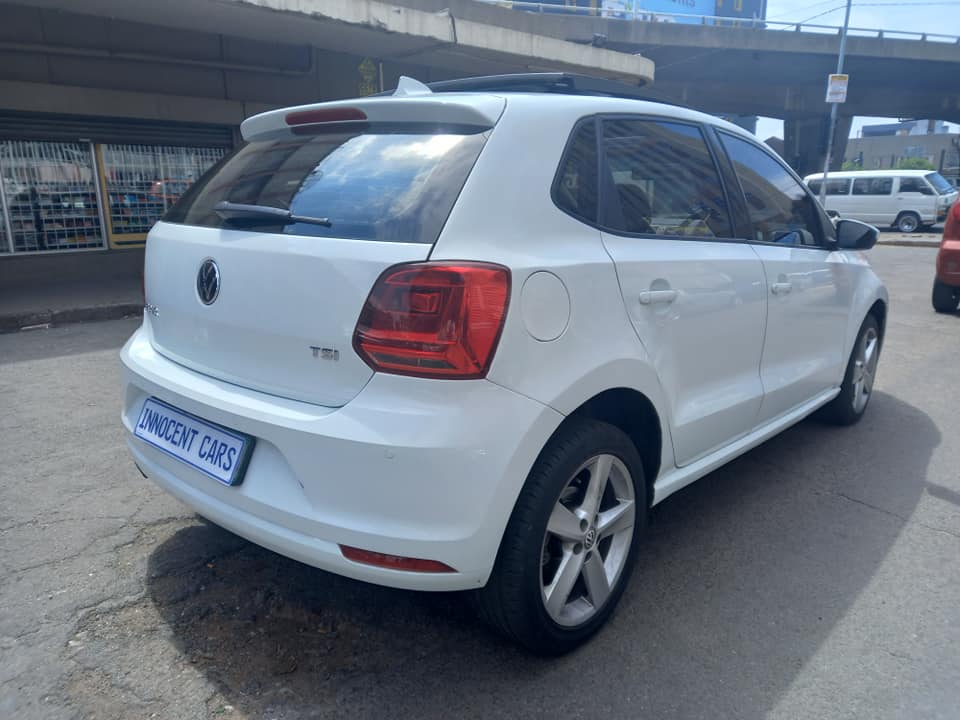 2016 VW POLO TSI 1.2 PETROL, MANUAL TRANSMISSION, WHITE COLOUR