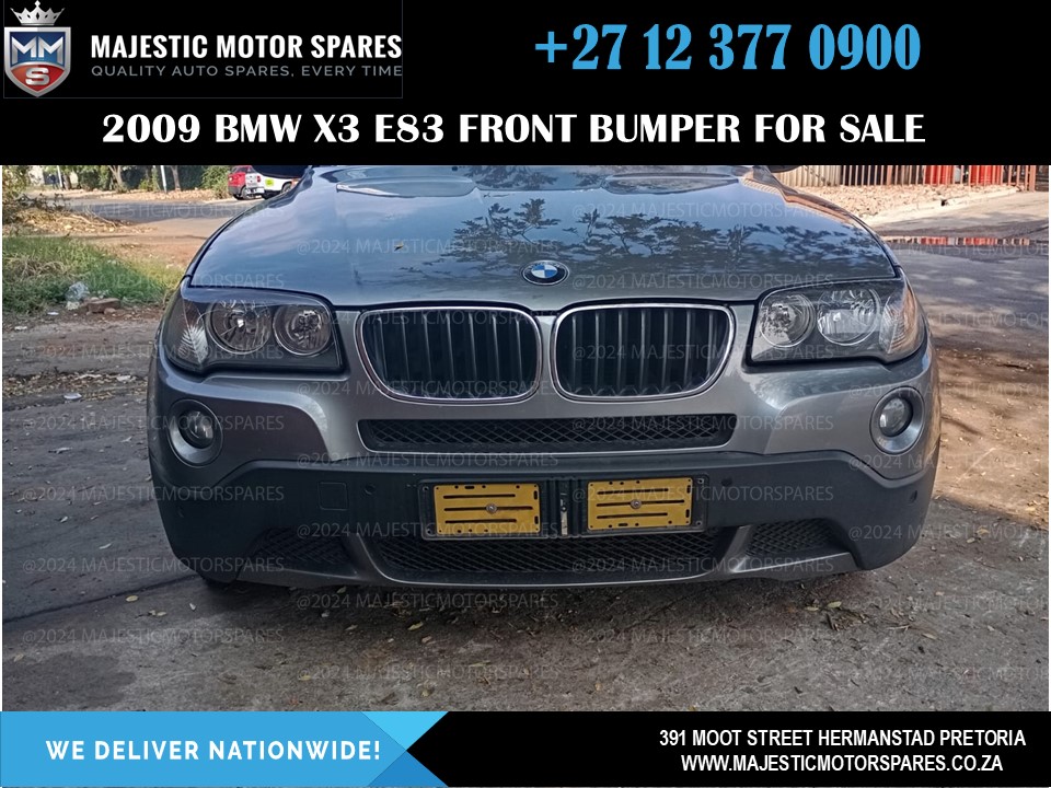 2009 BMW X3 xDrive E83 Front Bumper for Sale – Used
