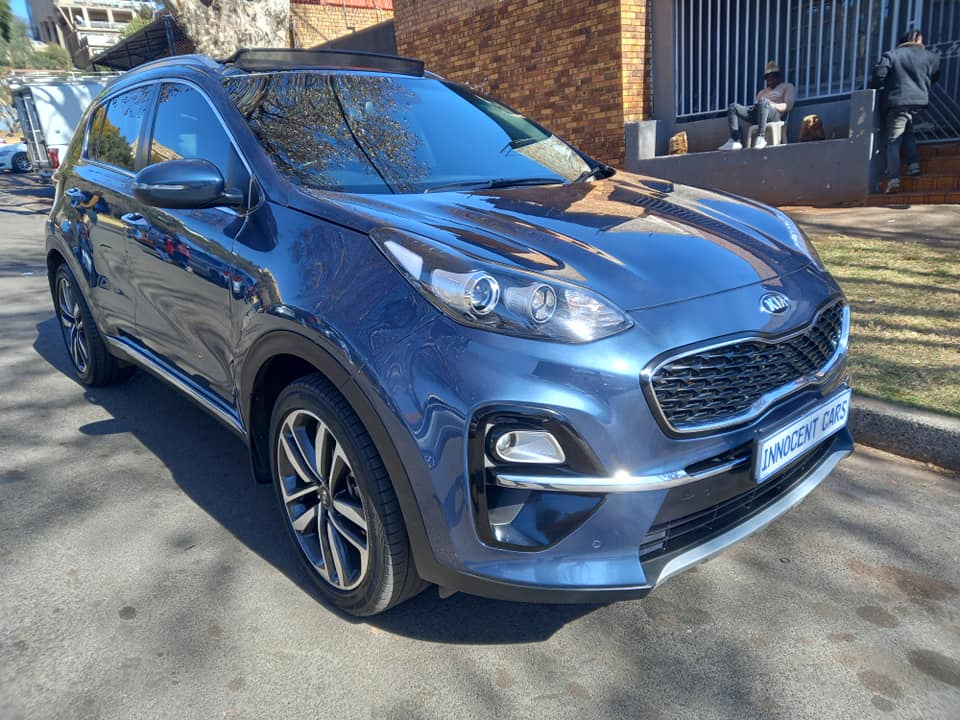 2020 KIA SPORTAGE 2.0 CRDI DIESEL, AUTOMATIC, NAVY BLUE COLOR, MILEAGE 88000KMS