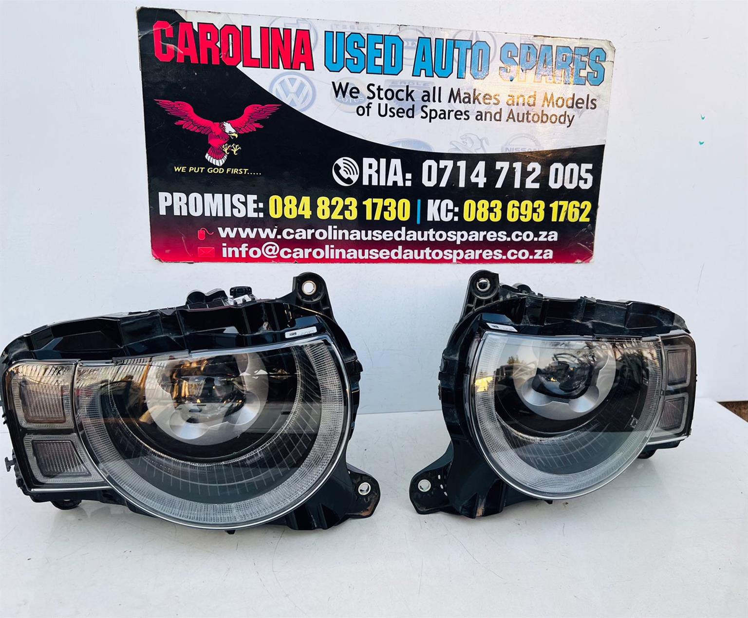 Land Rover Defender L663 left and right xenon headlights - Private Seller Land Rover Defender L663 left and right xenon headlights - Private Seller
