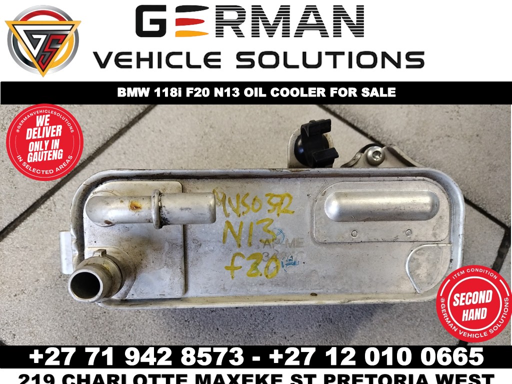 BMW 118i f20 n13 oil cooler for sale - Private Seller