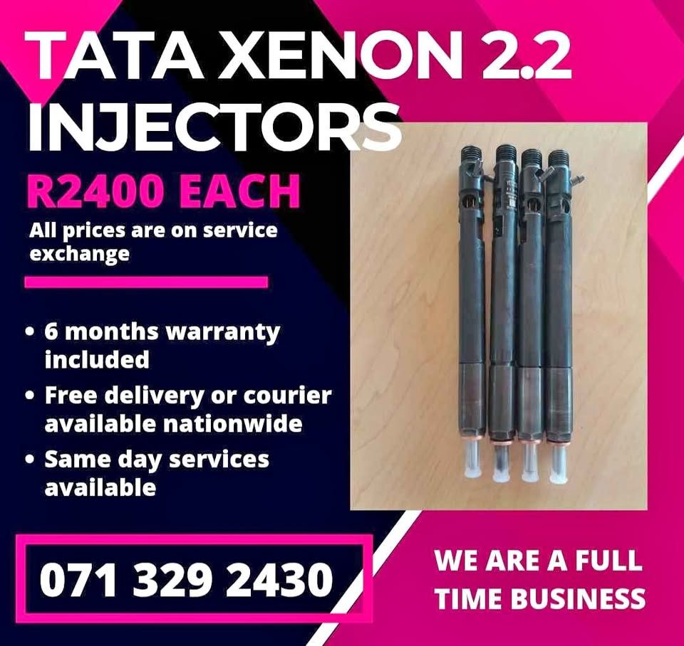 TATA XENON 2.2 INJECTORS FOR SALE WITH WARRANTY