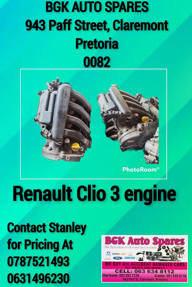 Renault Clio 3 engine - Private Seller Renault Clio 3 engine - Private Seller