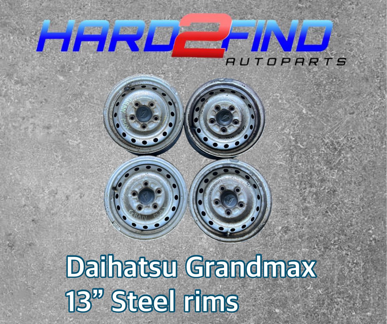 Daihatsu Grandmax 13” Steel Rims - Private Seller Daihatsu Grandmax 13” Steel Rims - Private Seller