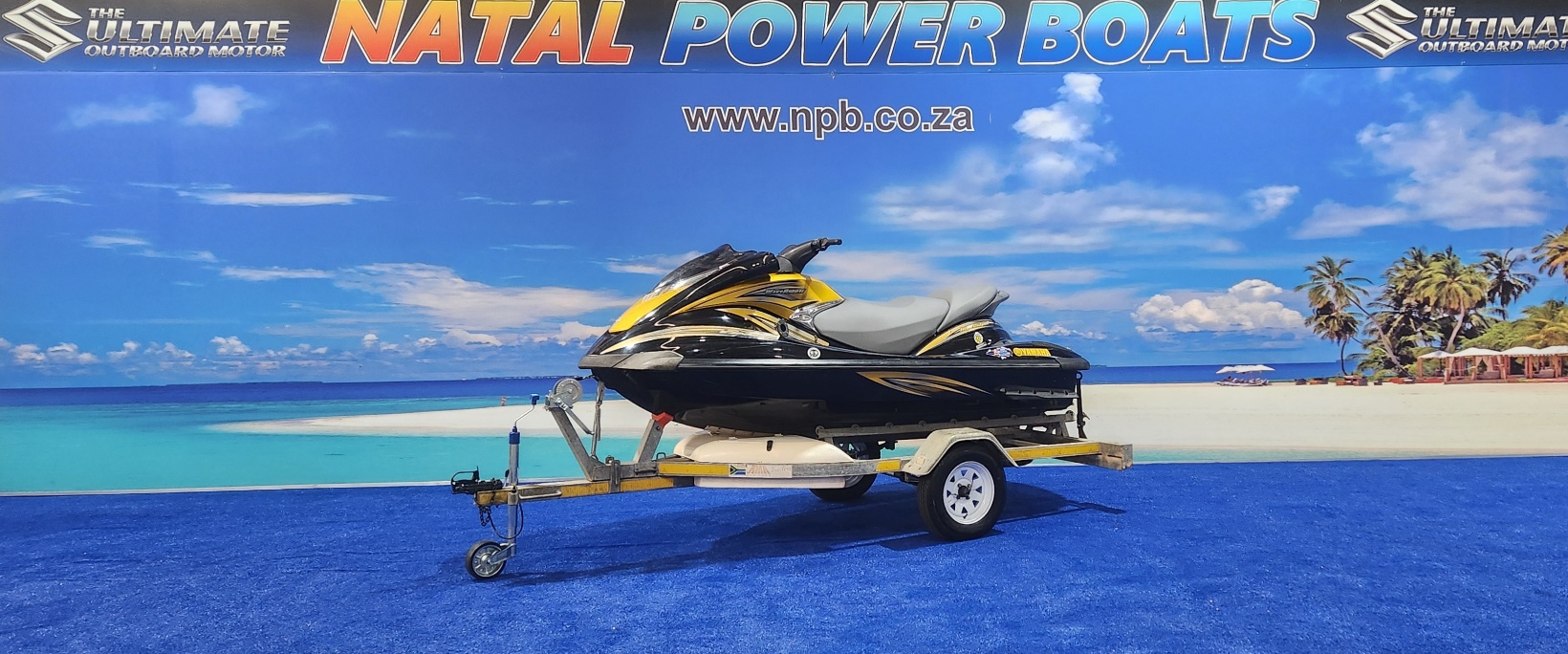 YAMAHA FX 160, ON TRAILER 2006 MODEL 126 HOUR FINANCE ARRANGED