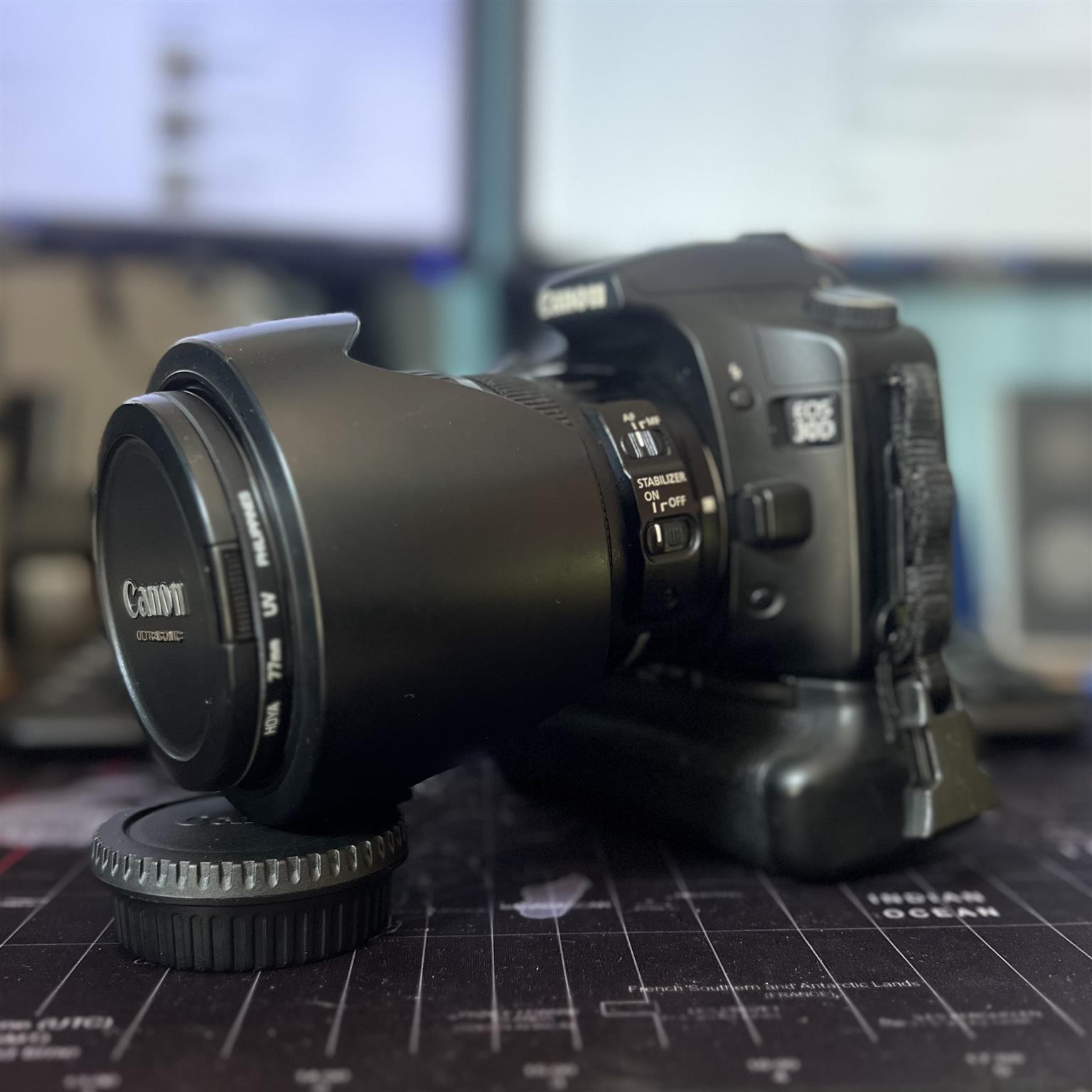 Canon 30D Camera Body and Lens