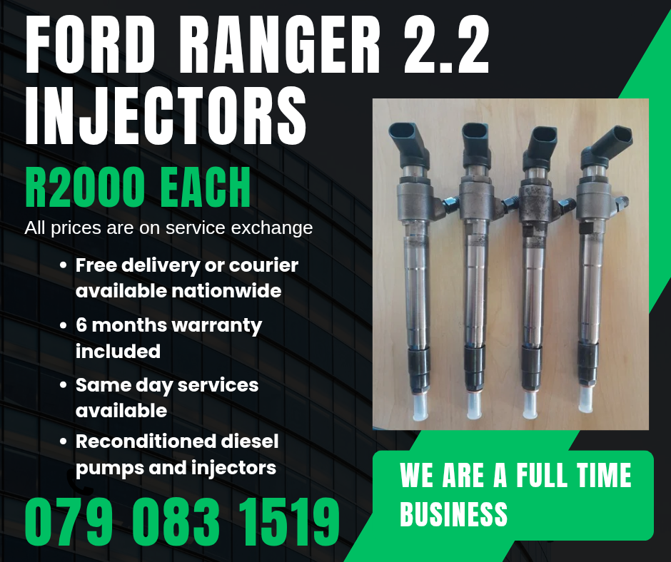 FORD RANGER 2.2 INJECTORS FOR SALE WITH WARRANTY - Private Seller FORD RANGER 2.2 INJECTORS FOR SALE WITH WARRANTY - Private Seller